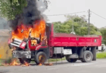 Bakar lori elak disita JPJ, pemuda didenda RM3,500