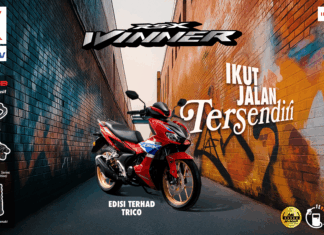 Honda RS-X Winner Edisi Terhad Tricolor rasmi lancar, harga RM10,298