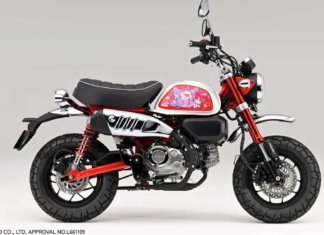 Honda Monkey edisi Kuromi yang sangat comel ini hanya ada di Jepun