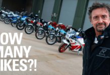 Richard Hammond tunjuk koleksi motosikal dari pelbagai jenama