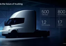 Tesla Semi (2026) dapat rupa baharu, jarak pandu lebih 800 km