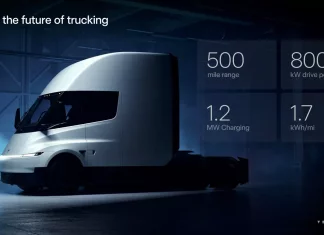 Tesla Semi (2026) dapat rupa baharu, jarak pandu lebih 800 km