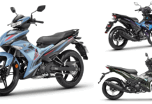 Yamaha Y15ZR tawar tiga warna baharu, harga cadangan RM8,998