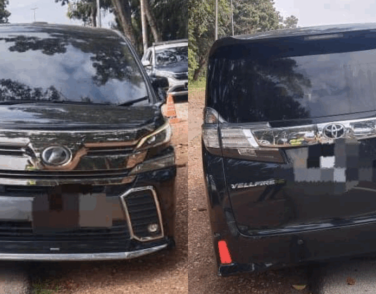 Cukai jalan tamat tempoh sejak Januari, JPJ sita Toyota Vellfire