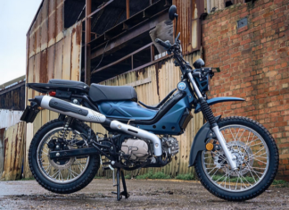 AJS Motorcyle tawar alternatif kepada Honda Hunter Cub di UK