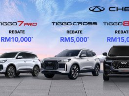 Chery Malaysia Rai Musim Perayaan Dengan Rebat Tunai, Tambah Jaminan Sehingga 10 Tahun!
