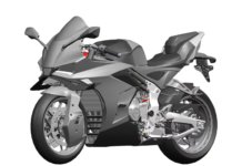 Cyclone rancang superbike RC700 dengan enjin inline-4 674 cc, kuasa 100 hp