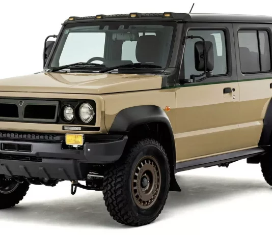 Kit badan DAMD ubah Suzuki Jimny menjadi Lancia Delta Integrale SUV