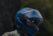 Shoei GT-Air 3 Smart, helmet pintar dengan paparan realiti terimbuh