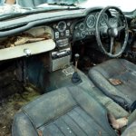 Mr and Mrs Williams’ 1965 DB5 Vantage pre-restoration in 2022 (07)