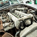 Mr and Mrs Williams’ 1965 DB5 Vantage pre-restoration in 2022 (13)