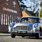 Mr and Mrs Williams enjoying their restored DB5 Vantage (02)