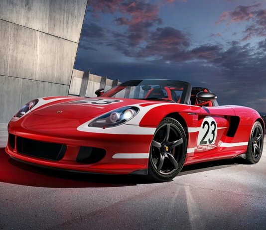 Porsche Carrera GT 20 tahun dibaik pulih penuh, bergaya dengan Salzburg Design ala 917 Le Mans 1970