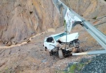 Lima jam naikkan Toyota Fortuner jatuh gaung