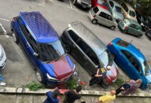 “Orang lain berhutang, kereta aku pula kena simbah cat,” pemilik kenderaan