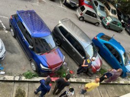“Orang lain berhutang, kereta aku pula kena simbah cat,” pemilik kenderaan