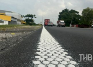 Inovasi garis jalan ‘Cat Bulat Kecil’ pertama di Pulau Pinang