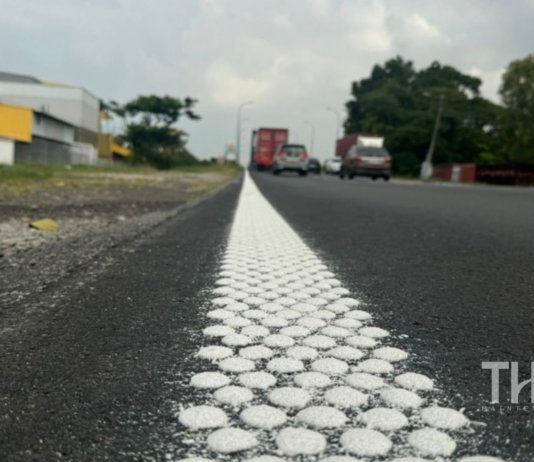 Inovasi garis jalan ‘Cat Bulat Kecil’ pertama di Pulau Pinang