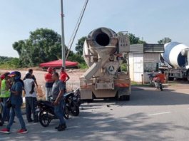 Calon SPM maut, rakan parah tak sempat elak lori