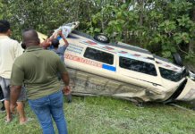 Pemandu maut, tayar belakang pecah punca kemalangan ambulans