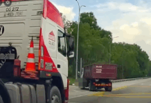 Lori ubah haluan mengejut, warga emas maut