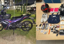 Menyamar jadi penghantar makanan sebelum pecah masuk rumah