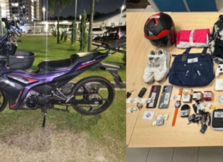 Menyamar jadi penghantar makanan sebelum pecah masuk rumah