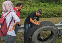 Harga murah, penggunaan tayar salji kenderaan berat berleluasa