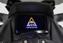 Aveta Nova 250 tampil dua varian warna Titan Red, Nordic Blue