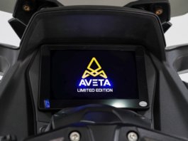 Aveta Nova 250 tampil dua varian warna Titan Red, Nordic Blue