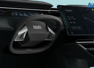 Autoliv perlihat roda stereng yang boleh dilipat dan disimpan dalam mod swapandu Tahap 4