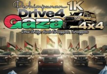 Komuniti 4X4 sasar 1,000 sertai himpunan ‘Drive For Gaza 1.0’