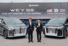 GWM Malaysia lakar sejarah, eksport CKD GWM WEY G9 ke Thailand