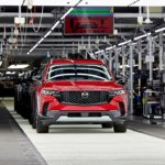Mazda CX-50 production line at the new US plant (MTM)