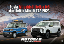 Pesta Mitsubishi Delica D:5 dan Delica Mini di di Tokyo Auto Salon 2026!
