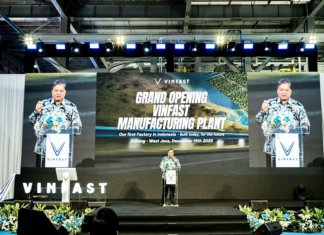 VinFast siapkan kilang EV Subang dalam 17 bulan, labur USD 1 bilion