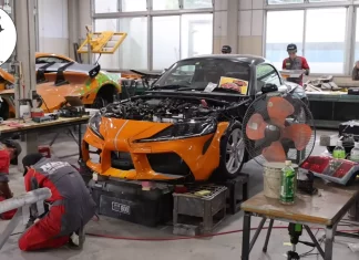 Pelajar Nihon Automobile College bina Supra mini guna asas Daihatsu Copen