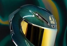 AGV umum helmet edisi terhad Pista GP RR Acqua