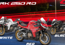 QJMOTOR tampil model supersport SRK450RR, SRK250RD untuk pilihan peminat tempatan