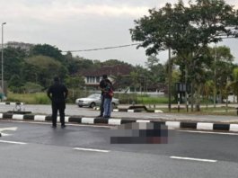 Pemandu Myvi larikan diri selepas langgar polis sudah ditahan