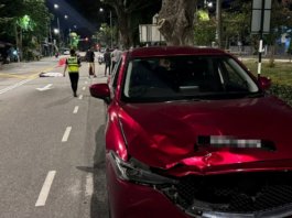 Warga emas maut dirempuh pemandu mabuk