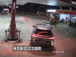 Dah isi RON97 penuh, pemandu Singapura larikan diri