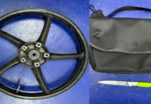 Pemuda datang balai baling rim motor, tumbuk polis