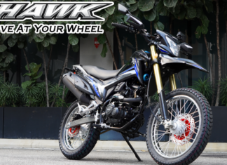 WMoto Hawk 200 motosikal dual-purpose harga mampu milik