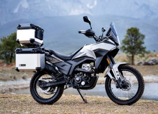 Morbidelli T125X, motosikal kembara dengan enjin 125cc!