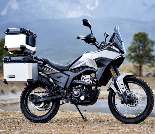 Morbidelli T125X, motosikal kembara dengan enjin 125cc!