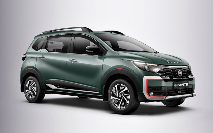 Nissan Gravite front 3-4