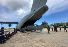 TUDM berjaya laksana misi angkut helikopter EC725 AP guna pesawat A400M