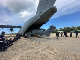 TUDM berjaya laksana misi angkut helikopter EC725 AP guna pesawat A400M