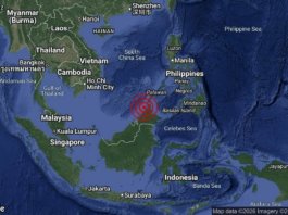 Gempa bumi kuat landa Sabah